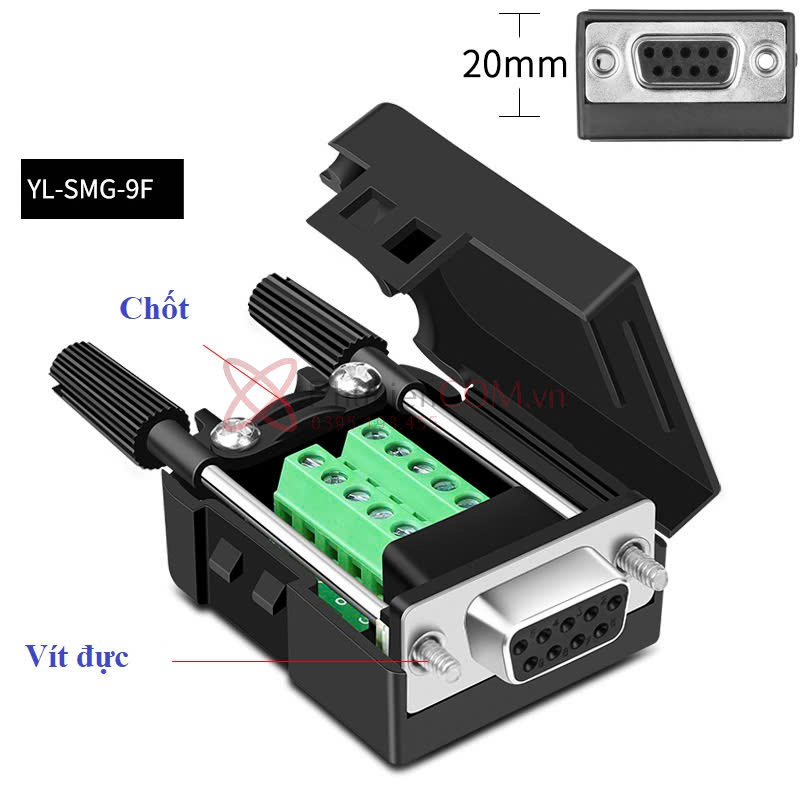 Đầu DB9 RS232 Cho Cân Điện Tử